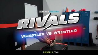 Wrestlers Blain O’Connor & Jordan Starr go cock to ass.
