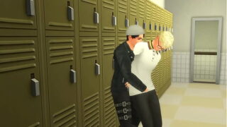 Bad Boy Makes Nerd His New Fuck Toy At School: Sims 4