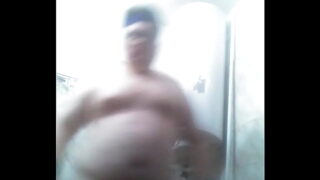 Bulgarian gay touches his body