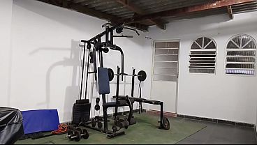 bastidores da gravação pegação na academia